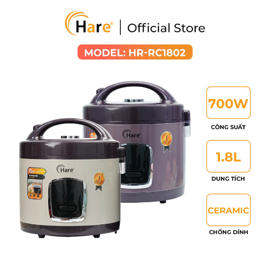 Ảnh của NỒI CƠM ĐIỆN HARE HR-RC1802