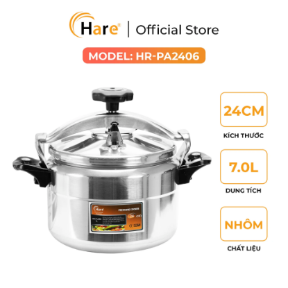 Ảnh của NỒI ÁP SUẤT NHÔM ĐÁY TỪ HARE HR-PA2406