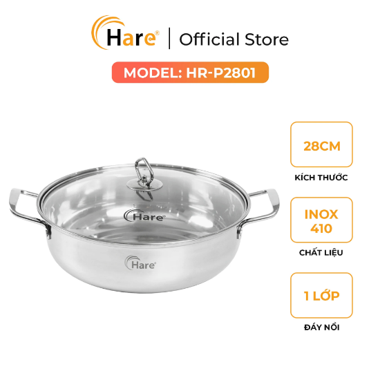 Ảnh của NỒI LẨU INOX HARE HR-HP2801