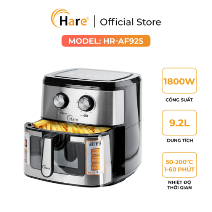 Ảnh của NỒI CHIÊN KHÔNG DẦU HARE HR-AF925 