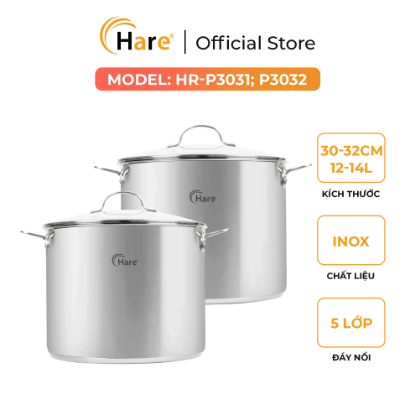 Ảnh của NỒI INOX HARE HR-P3031; HR-P3032