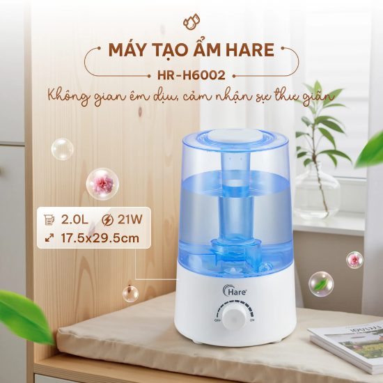Ảnh của MÁY TẠO ẨM  HARE HR-H6002