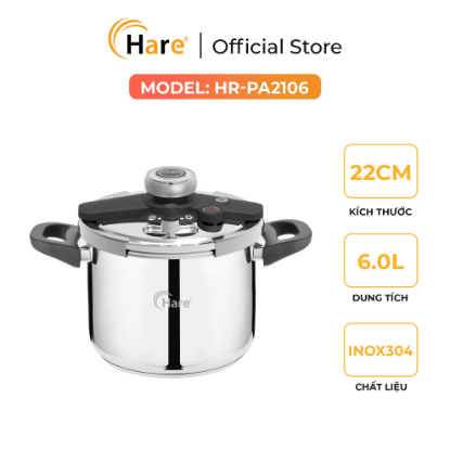 Ảnh của NỒI ÁP SUẤT INOX HARE HR-PA2106