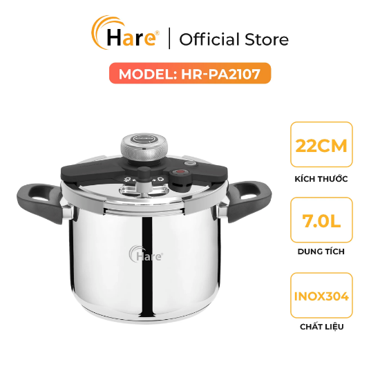 Ảnh của NỒI ÁP SUẤT INOX HARE HR-PA2107