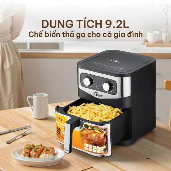 Ảnh của NỒI CHIÊN KHÔNG DẦU HARE HR-AF928