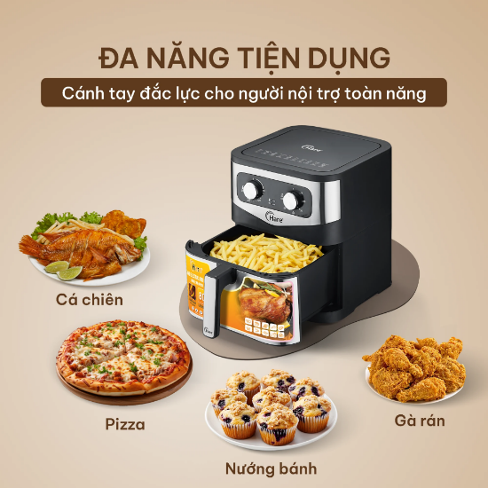Ảnh của NỒI CHIÊN KHÔNG DẦU HARE HR-AF928