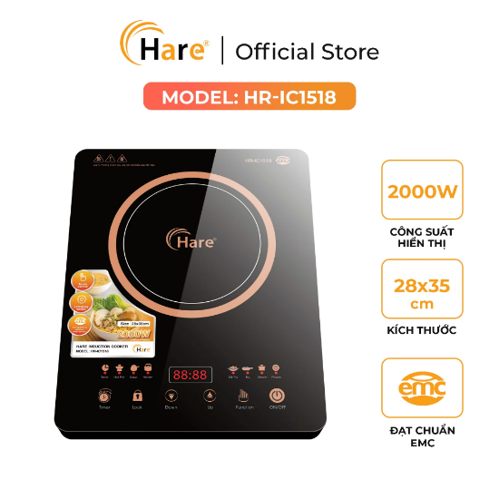 Ảnh của BẾP ĐIỆN TỪ HARE HR-IC1518