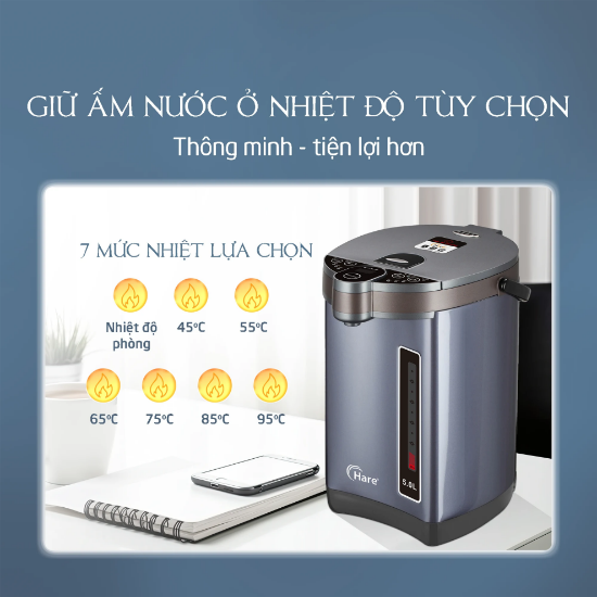 Ảnh của BÌNH THỦY ĐIỆN HARE HR-AP3035; HR-AP3050