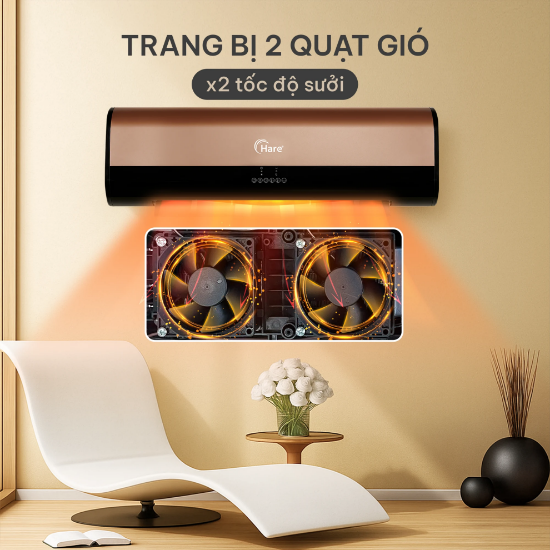 Ảnh của MÁY SƯỞI GỐM TREO TƯỜNG HARE HR-HT2010