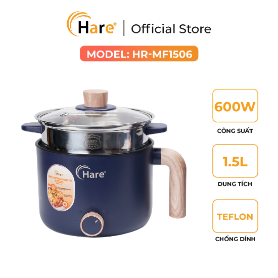 Ảnh của NỒI LẨU ĐIỆN ĐA NĂNG MINI HARE HR-MF1506 