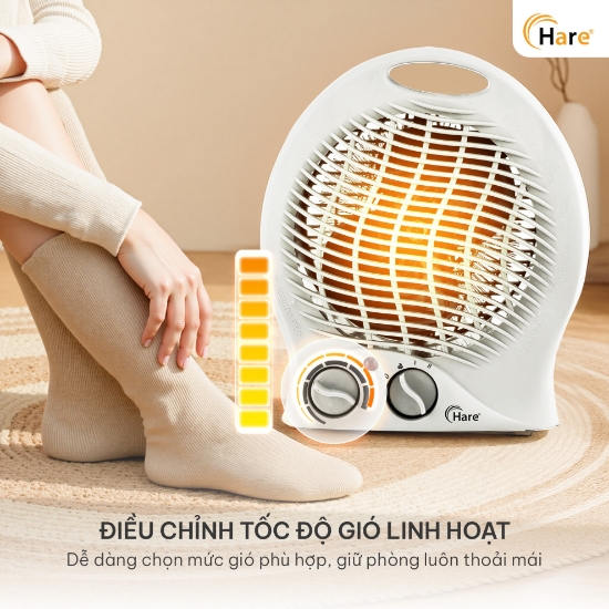 Ảnh của QUẠT SƯỞI ĐIỆN HARE HR-HT1001