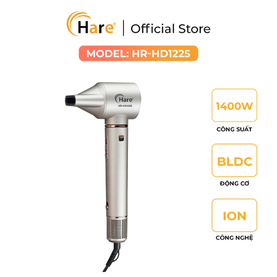 Ảnh của MÁY SẤY TÓC ION ÂM HARE HR-HD1225