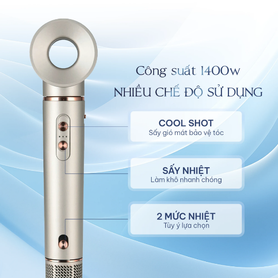 Ảnh của MÁY SẤY TÓC ION ÂM HARE HR-HD1225