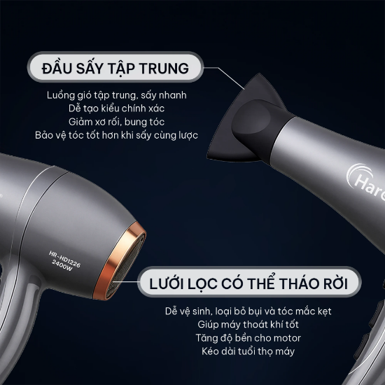 Ảnh của MÁY SẤY TÓC HARE HR-HD1226