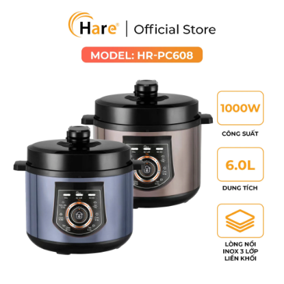 Ảnh của NỒI ÁP SUẤT ĐIỆN HARE HR-PC606