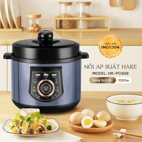Ảnh của NỒI ÁP SUẤT ĐIỆN HARE HR-PC606