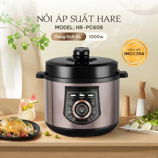 Ảnh của NỒI ÁP SUẤT ĐIỆN HARE HR-PC606