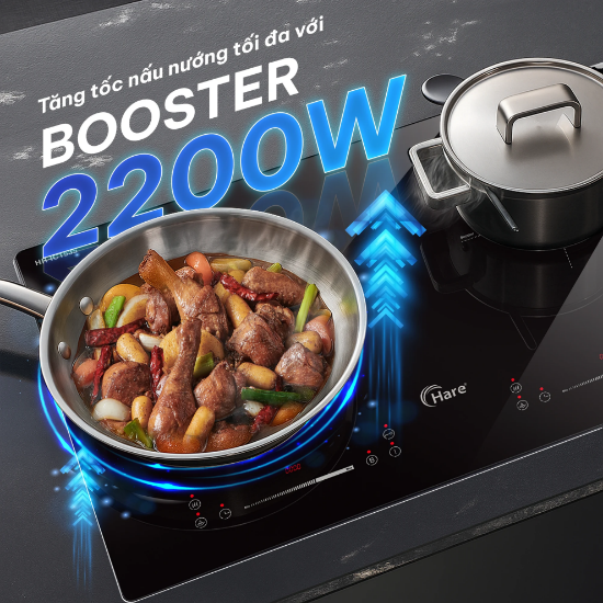 Ảnh của BẾP TỪ ĐÔI HARE HR-IC1535