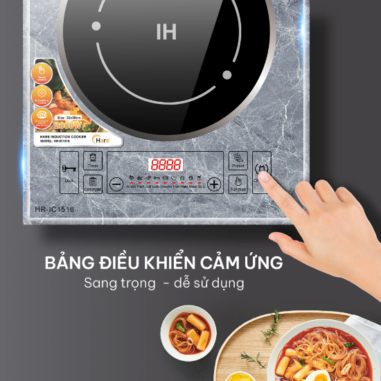 Ảnh của BẾP ĐIỆN TỪ HARE HR-IC1516