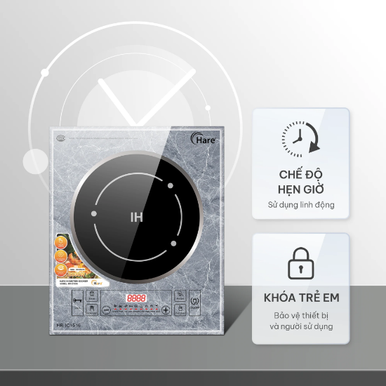 Ảnh của BẾP ĐIỆN TỪ HARE HR-IC1516