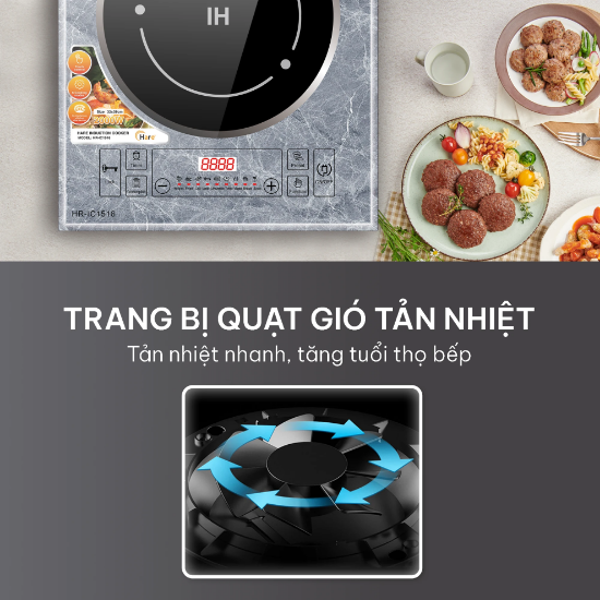 Ảnh của BẾP ĐIỆN TỪ HARE HR-IC1516