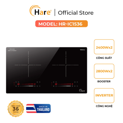 Ảnh của BẾP TỪ ĐÔI HARE HR-IC1536