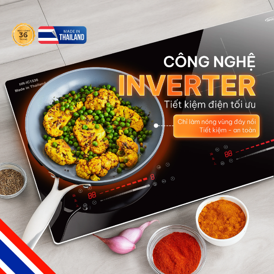 Ảnh của BẾP TỪ ĐÔI HARE HR-IC1536