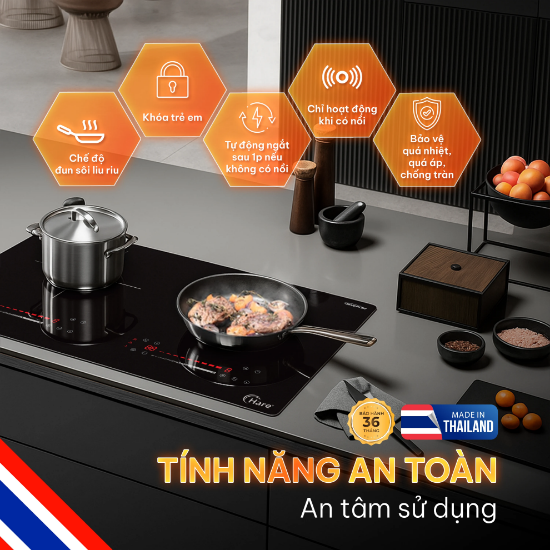 Ảnh của BẾP TỪ ĐÔI HARE HR-IC1536