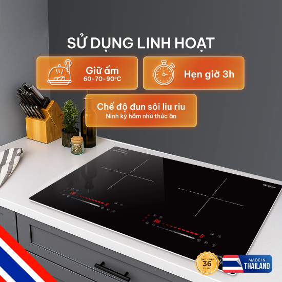 Ảnh của BẾP TỪ ĐÔI HARE HR-IC1536