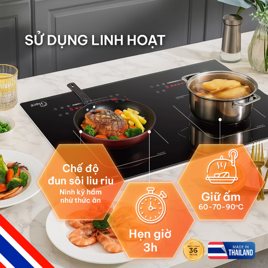 Ảnh của BẾP TỪ ĐÔI HARE HR-IC1538