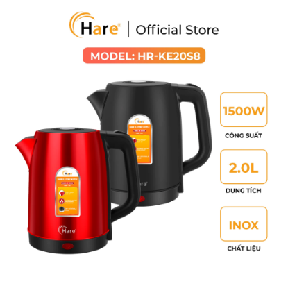 Ảnh của ẤM ĐIỆN ĐUN NƯỚC HARE HR-KE20S8