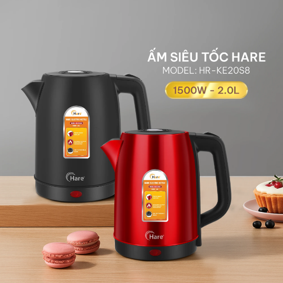 Ảnh của ẤM ĐIỆN ĐUN NƯỚC HARE HR-KE20S8