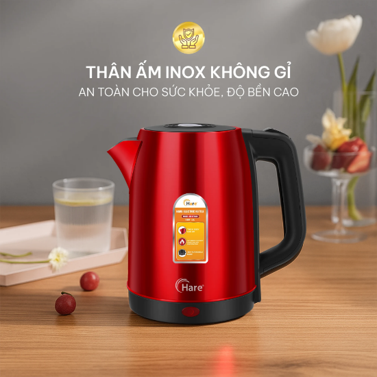 Ảnh của ẤM ĐIỆN ĐUN NƯỚC HARE HR-KE20S8