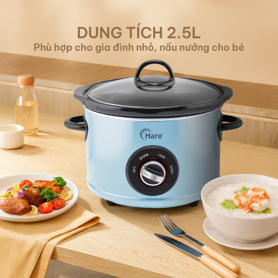 Ảnh của NỒI NẤU CHẬM HARE HR-SC525