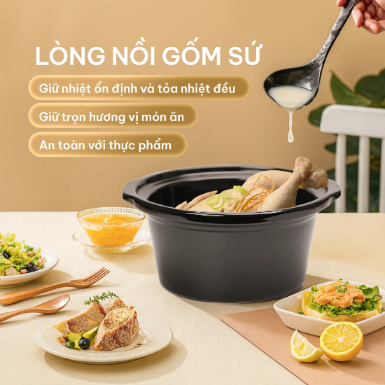 Ảnh của NỒI NẤU CHẬM HARE HR-SC525