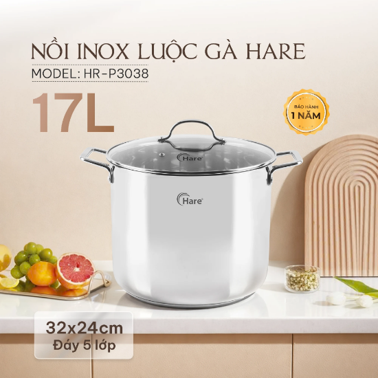 Ảnh của NỒI INOX HARE HR-P3038