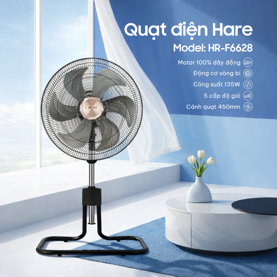 Ảnh của QUẠT ĐIỆN CÂY HARE HR-F6628