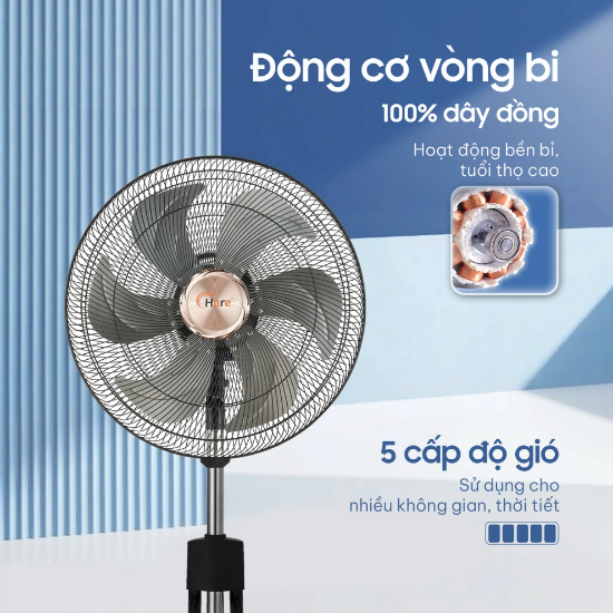Ảnh của QUẠT ĐIỆN CÂY HARE HR-F6628