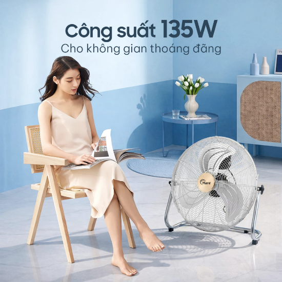 Ảnh của QUẠT ĐIỆN SÀN HARE HR-F6626