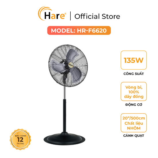 Ảnh của QUẠT CÔNG NGHIỆP HARE HR-F6620