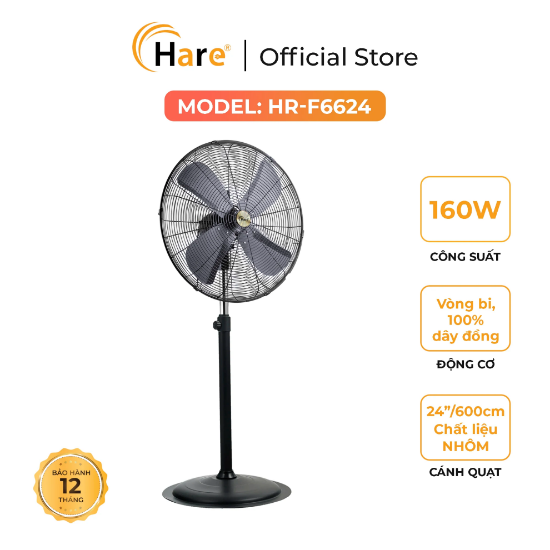 Ảnh của QUẠT CÔNG NGHIỆP HARE HR-F6624