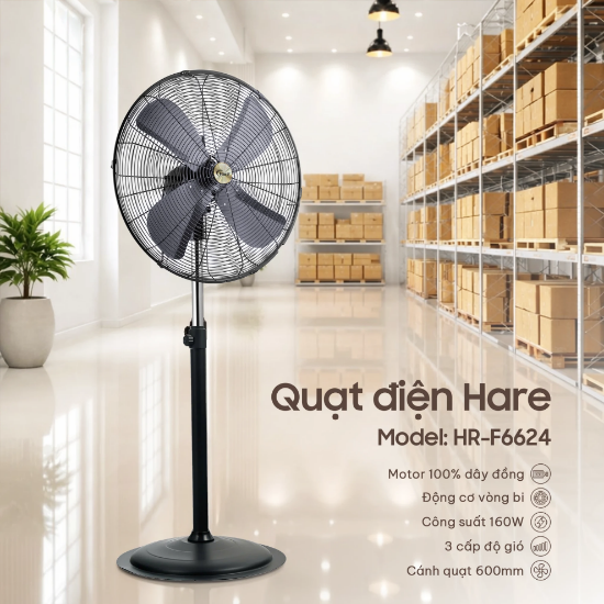 Ảnh của QUẠT CÔNG NGHIỆP HARE HR-F6624