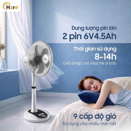 Ảnh của QUẠT TÍCH ĐIỆN HARE HR-F6618