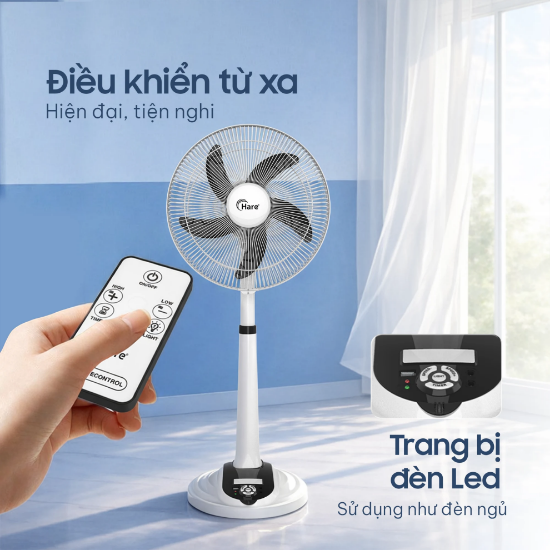 Ảnh của QUẠT TÍCH ĐIỆN HARE HR-F6618