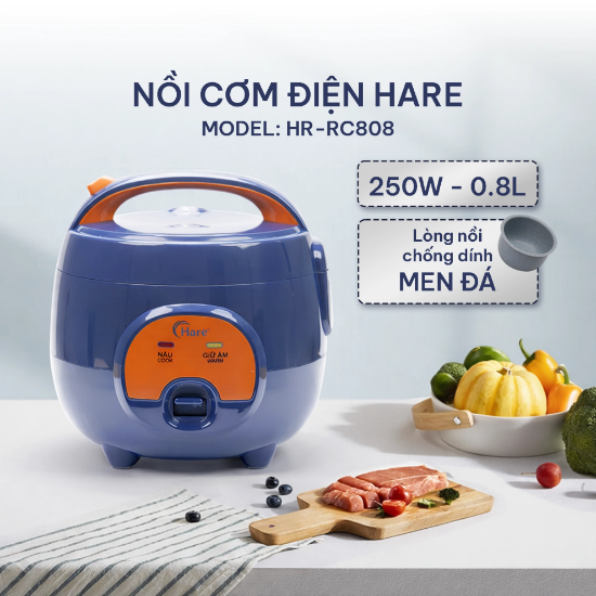 Ảnh của NỒI CƠM ĐIỆN HARE HR-RC808