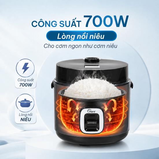Ảnh của NỒI CƠM ĐIỆN HARE HR-RC1806