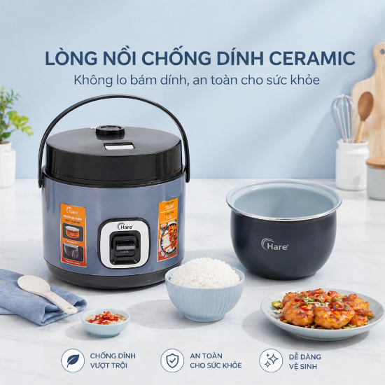 Ảnh của NỒI CƠM ĐIỆN HARE HR-RC1806