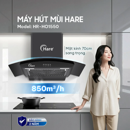 Ảnh của MÁY HÚT MÙI HARE HR-HO1550