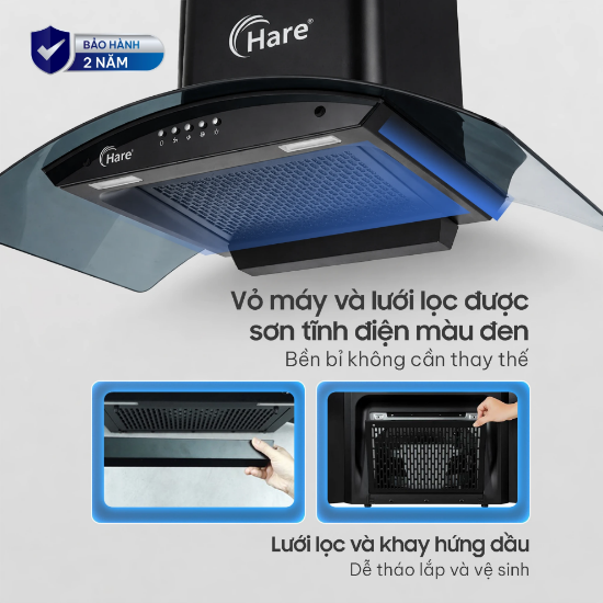 Ảnh của MÁY HÚT MÙI HARE HR-HO1551
