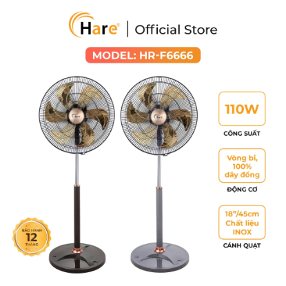 Ảnh của QUẠT ĐIỆN CÂY HARE HR-F6666